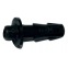 Plastic fitting for wooden leg - Diameter 10mm