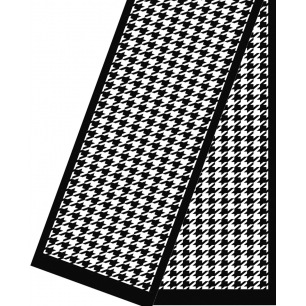 Echarpes en velours dévoré - Blanches à teindre - 180 x 32 cm Echarpes en velours dévoré - Blanches à teindre - 180 x 32 cm