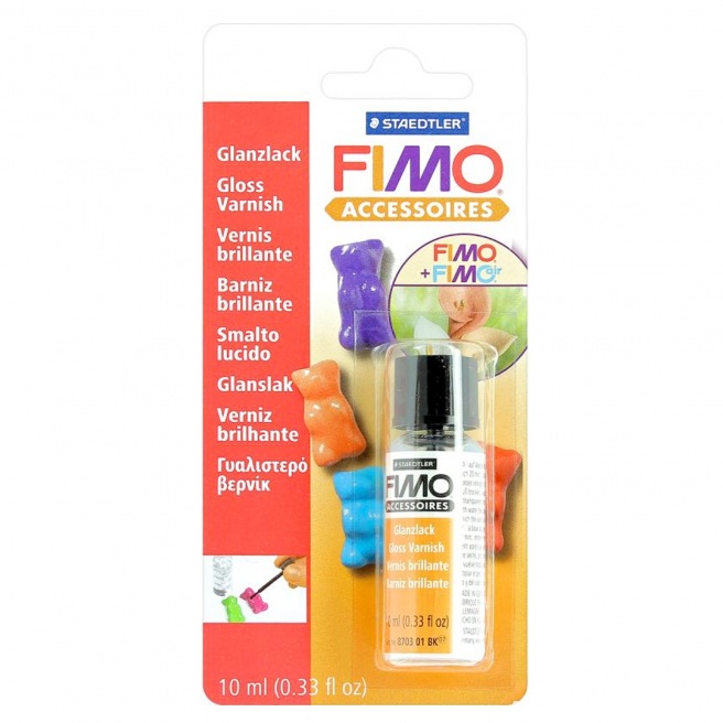 FIMO POLYMER CLAY WATER BASED GLOSS VARNISH 35ML, OVEN-HARDENING MODELLING  CLAY - GTIN/EAN/UPC 4006608822101 - Product Details - Cosmos