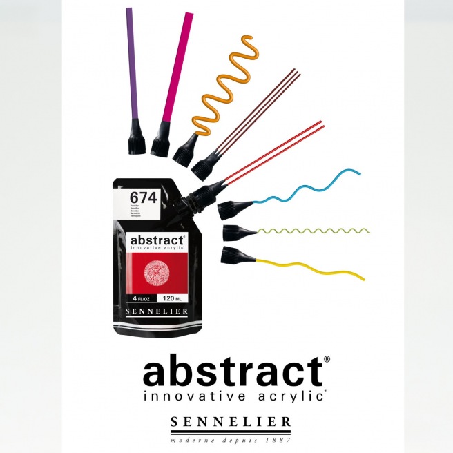 Lot de 8 Embouts Abstract Sennelier Lot de 8 Embouts Abstract Sennelier