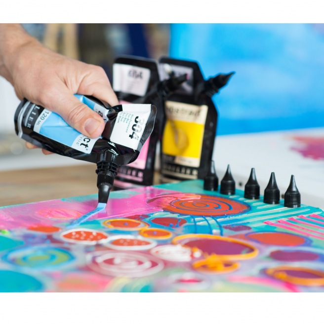 Lot de 8 Embouts Abstract Sennelier Lot de 8 Embouts Abstract Sennelier