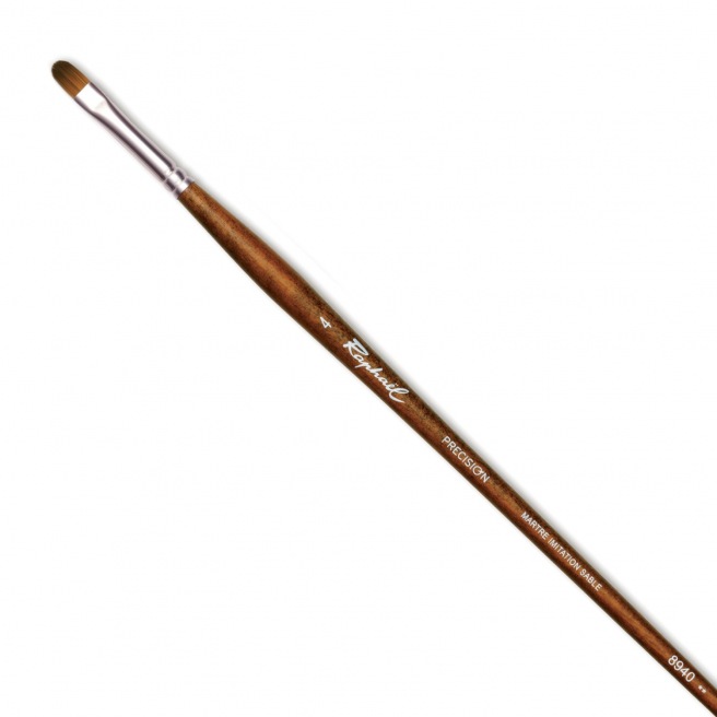 Pinceau Raphaël acrylique Précision Usé bombé - Série 8940 Pinceau Raphaël acrylique Précision Usé bombé - Série 8940