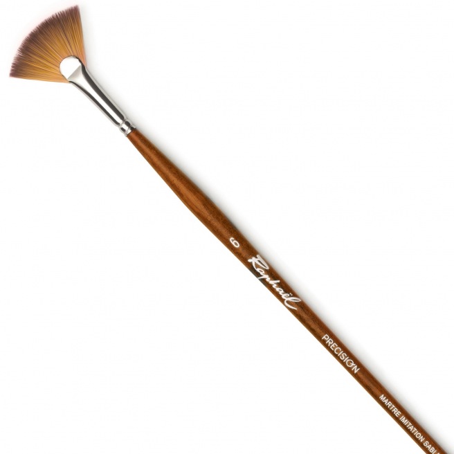 Pinceau Raphaël acrylique Précision éventail - Série 8970  Pinceau Raphaël acrylique Précision éventail - Série 8970