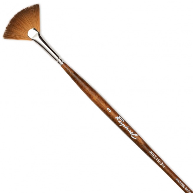 Pinceau Raphaël acrylique Précision éventail - Série 8970  Pinceau Raphaël acrylique Précision éventail - Série 8970