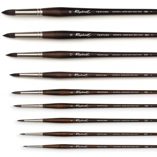 Pinceau Raphaël acrylique Textura Rond - série