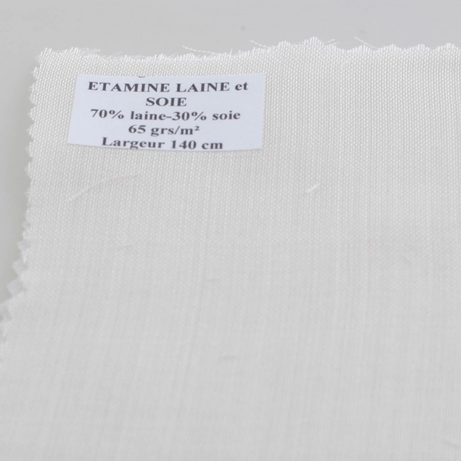 Etamine de laine - Au mètre Etamine de laine - Au mètre