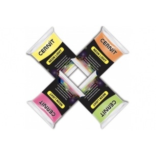 Polymer clay Cernit Neon (Fluorescent) Polymer clay Cernit Neon (Fluorescent)