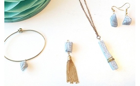 Tutorial Joyería - Imitación de piedra con Fimo Tutorial Joyería - Imitación de piedra con Fimo