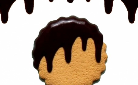 Delicadeza de chocolate en arcilla polimérica Delicadeza de chocolate en arcilla polimérica