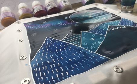 Tuto - La pintura sobre seda Tuto - La pintura sobre seda