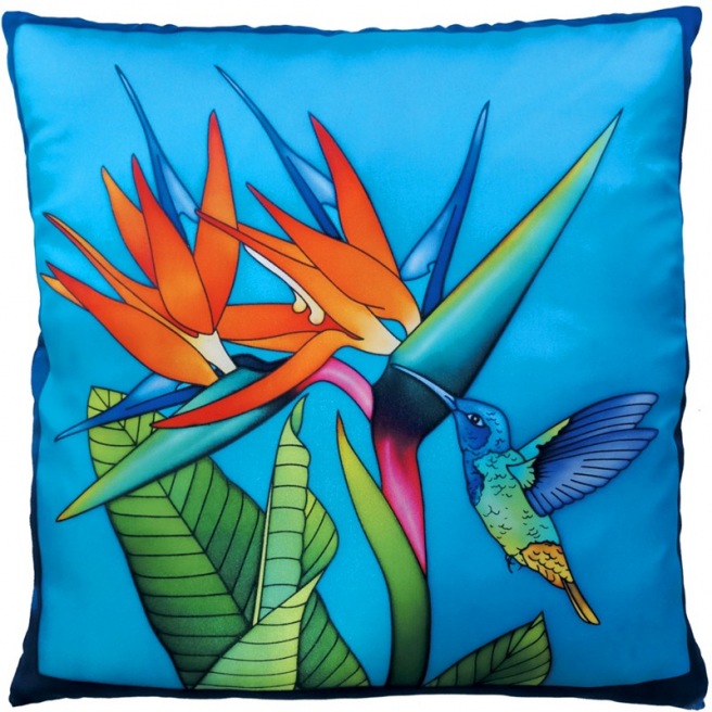 40x 40 cm - Housse coussin - pongé 10 - Pré-serti 40x 40 cm - Housse coussin - pongé 10 - Pré-serti