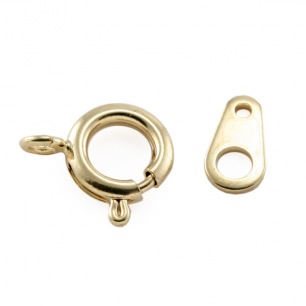 Fermoirs à ressort 10x7mm Fermoirs à ressort 10x7mm