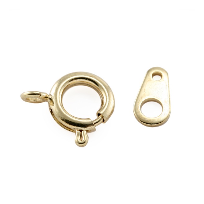 Fermoirs à ressort 10x7mm Fermoirs à ressort 10x7mm