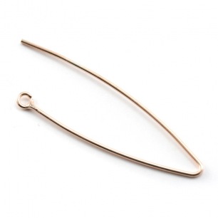 Boucles d'oreilles harpon - anneau Boucles d'oreilles harpon - anneau