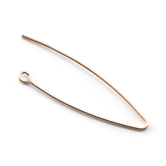 Boucles d'oreilles harpon - anneau Boucles d'oreilles harpon - anneau