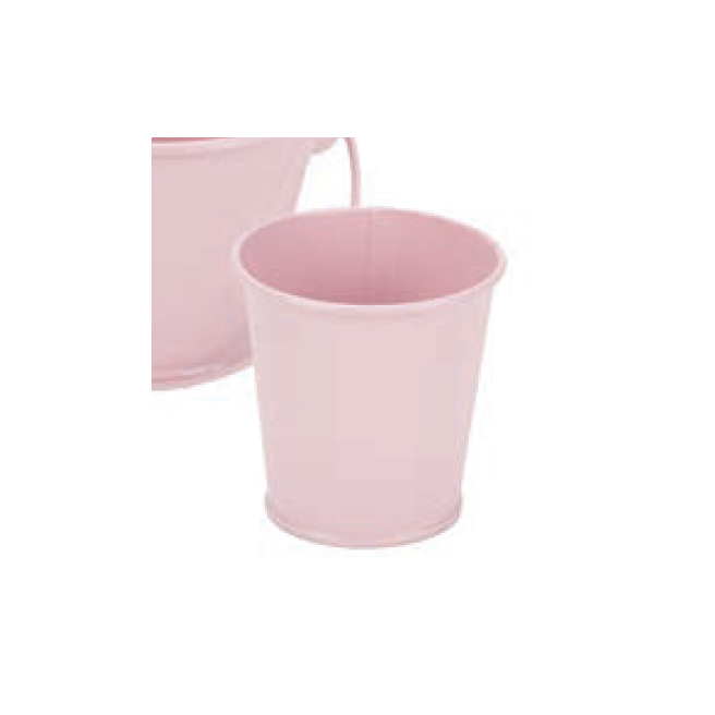 Seau sans anse décoratif métal bougie Seau sans anse décoratif métal bougie