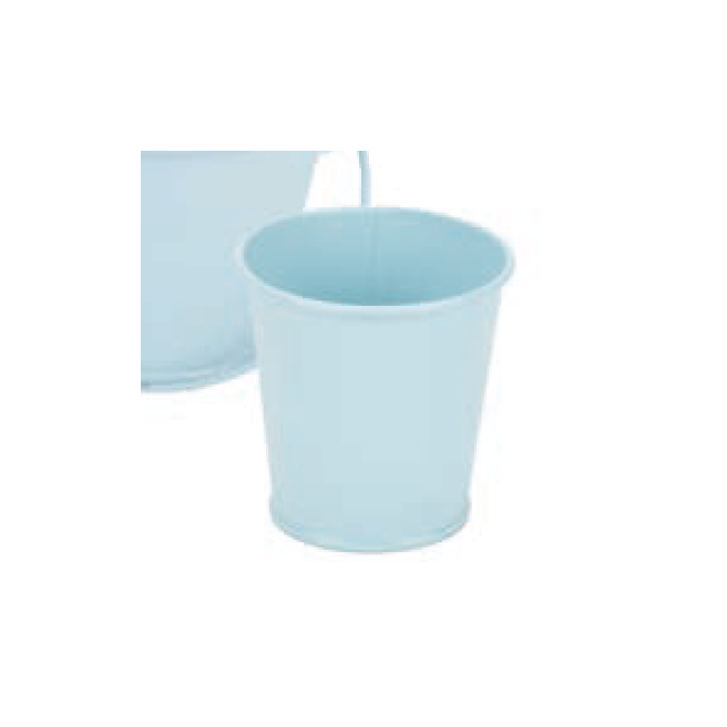 Seau sans anse décoratif métal bougie Seau sans anse décoratif métal bougie