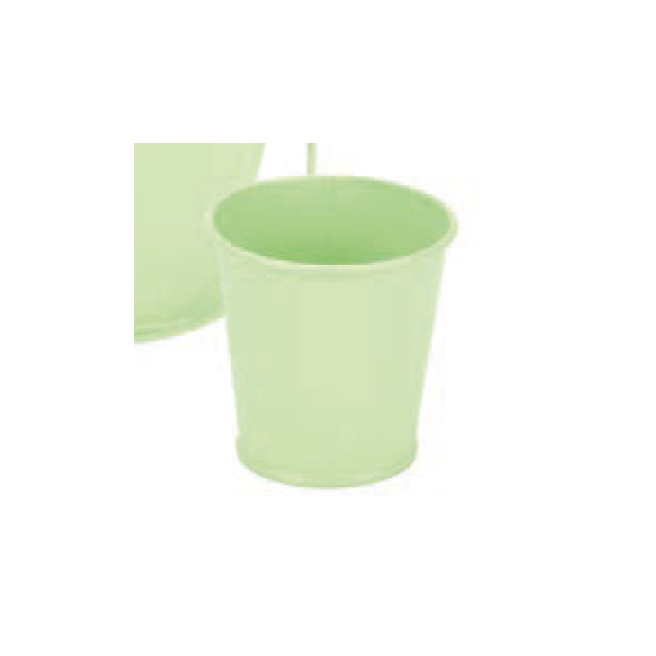 Seau sans anse décoratif métal bougie Seau sans anse décoratif métal bougie