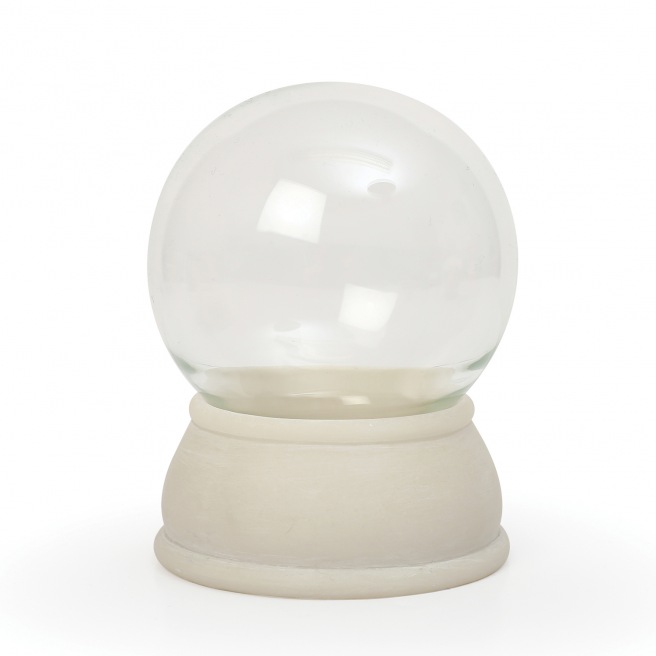 Boule à neige en verre 80mm - Graine Créative Boule à neige en verre 80mm - Graine Créative