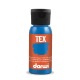 Darwi Tex fabric paint : Capacité:50 ml, Couleurs:Bleu antique