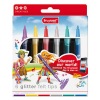 6 Bruynzeel glitter markers