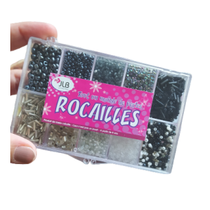 Kit perles de rocailles - JLB Kit perles de rocailles - JLB