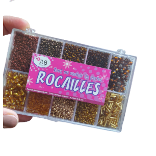 Kit perles de rocailles - JLB Kit perles de rocailles - JLB