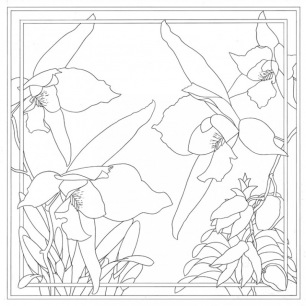 Dessins foulard - 90 x 90 cm Dessins foulard - 90 x 90 cm