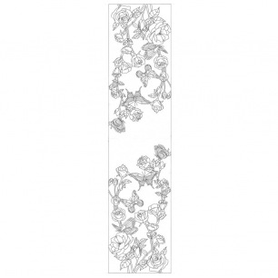 Dessin écharpe - 150 x 40 cm Dessin écharpe - 150 x 40 cm