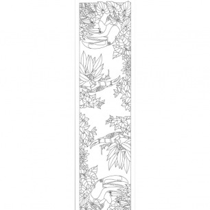 Dessin écharpe - 150 x 40 cm Dessin écharpe - 150 x 40 cm