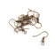 Boucles d'oreilles americaine 18mm