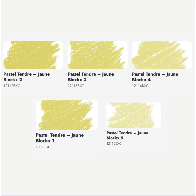Pastel tendre - BLOCKX Pastel tendre - BLOCKX