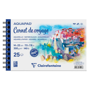 Carnet de voyage Aquarelle - Clairefontaine Carnet de voyage Aquarelle - Clairefontaine