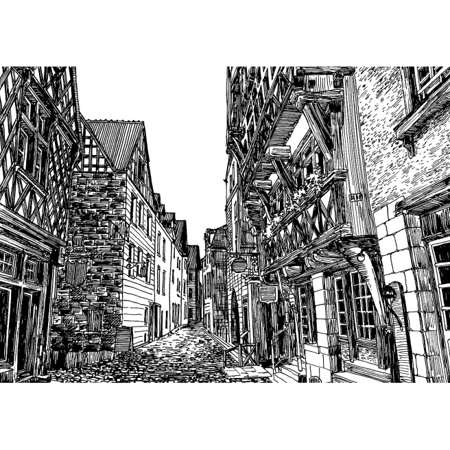 Bristol bloc collé 20F - A3 - 205g - Clairefontaine Bristol bloc collé 20F - A3 - 205g - Clairefontaine