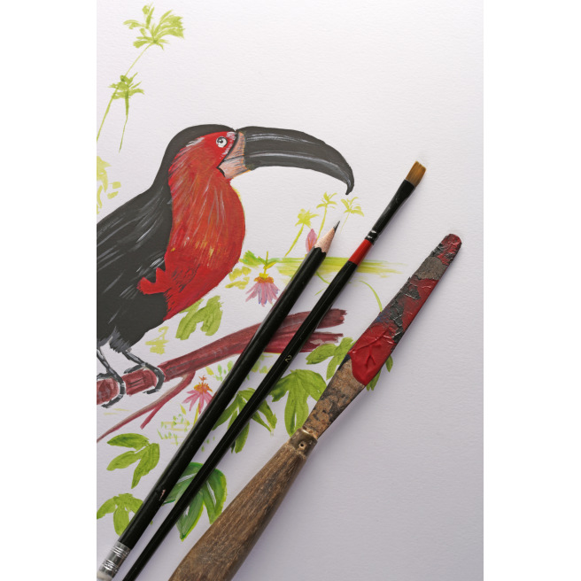 Bloc Paint'ON - 250 gr - A4 - Clairefontaine Bloc Paint'ON - 250 gr - A4 - Clairefontaine