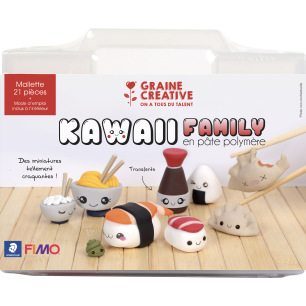 Mallette figurine FIMO 21 pièces Mallette figurine FIMO 21 pièces