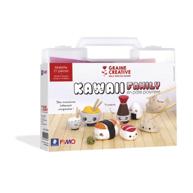 Mallette figurine FIMO 21 pièces Mallette figurine FIMO 21 pièces