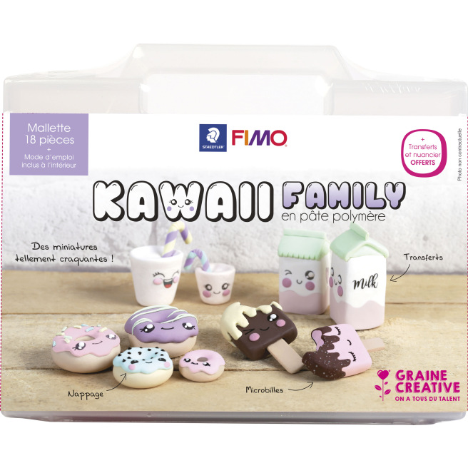 Mallette figurine FIMO 21 pièces Mallette figurine FIMO 21 pièces