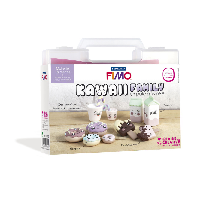 Mallette figurine FIMO 21 pièces Mallette figurine FIMO 21 pièces