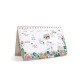 Desk Planner - 23 x 15 cm - 52 semaines pour s'aimer - Graine Créative