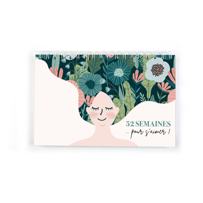 Desk Planner - 23 x 15 cm - 52 semaines pour s'aimer - Graine Créative