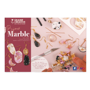 Coffret de modelage Bijoux Marble - Fimo - Graine créative
