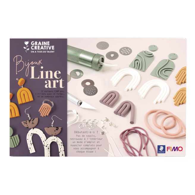 Coffret Fimo bijoux - Graine Créative Coffret Fimo bijoux - Graine Créative