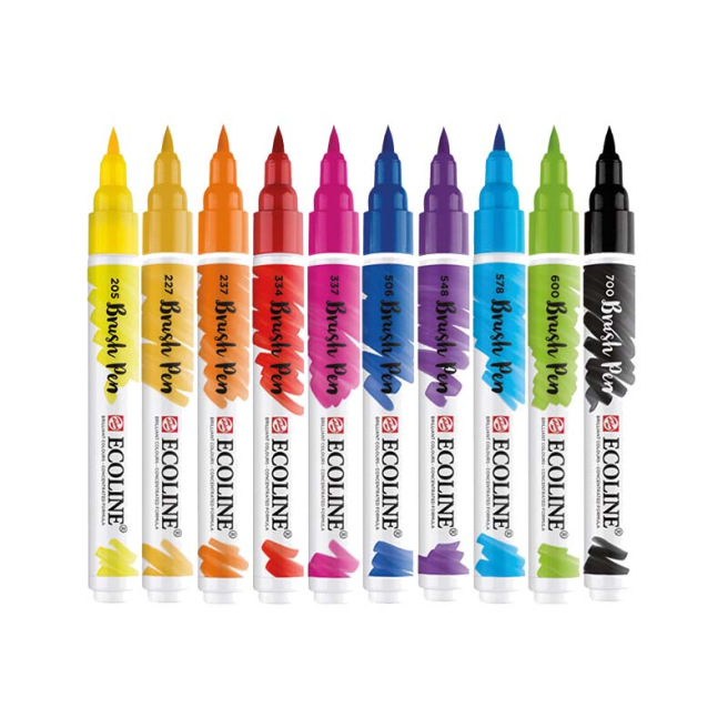Marqueurs Ecoline Bruh Pen - Royal Talens