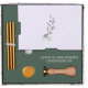 Coffret correspondance haut de gamme eucalyptus - Clairefontaine